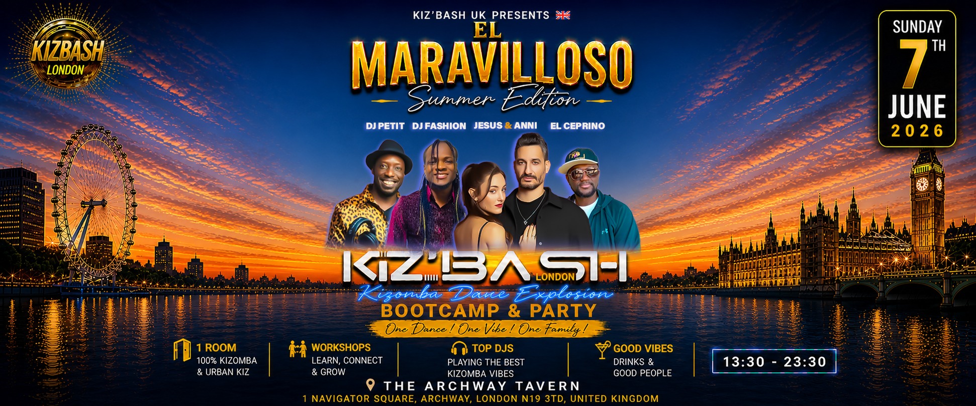 KIZ'BASH UK MARAVILLOSSO JESUS & ANNI