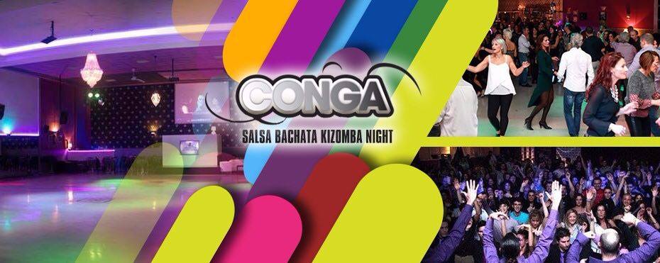 CONGA SALSA BACHATA KIZOMBA ONE NIGHT