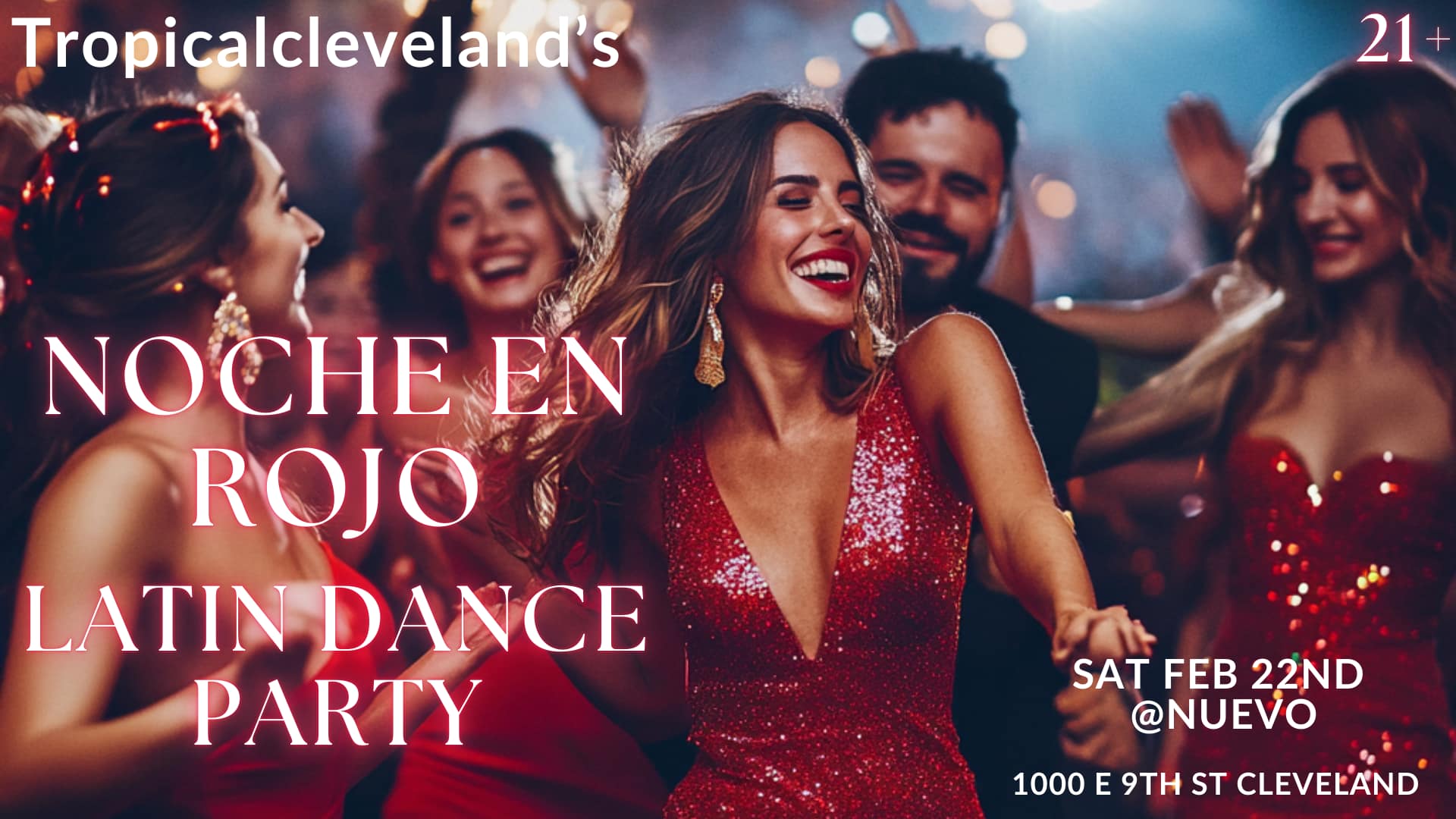 TropicalCleveland's "Noche en Rojo" Latin Dance Party