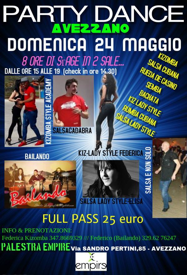 PARTY DANCE AVEZZANO