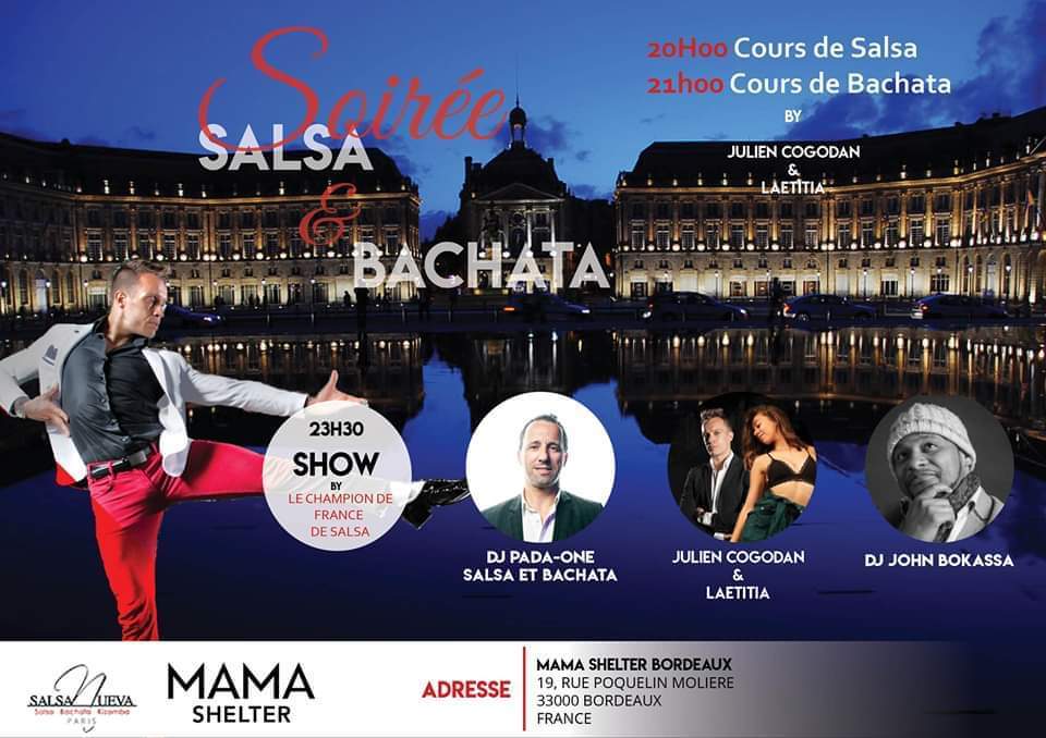 Soirée Salsa & Bachata at Mamashelter Bordeaux