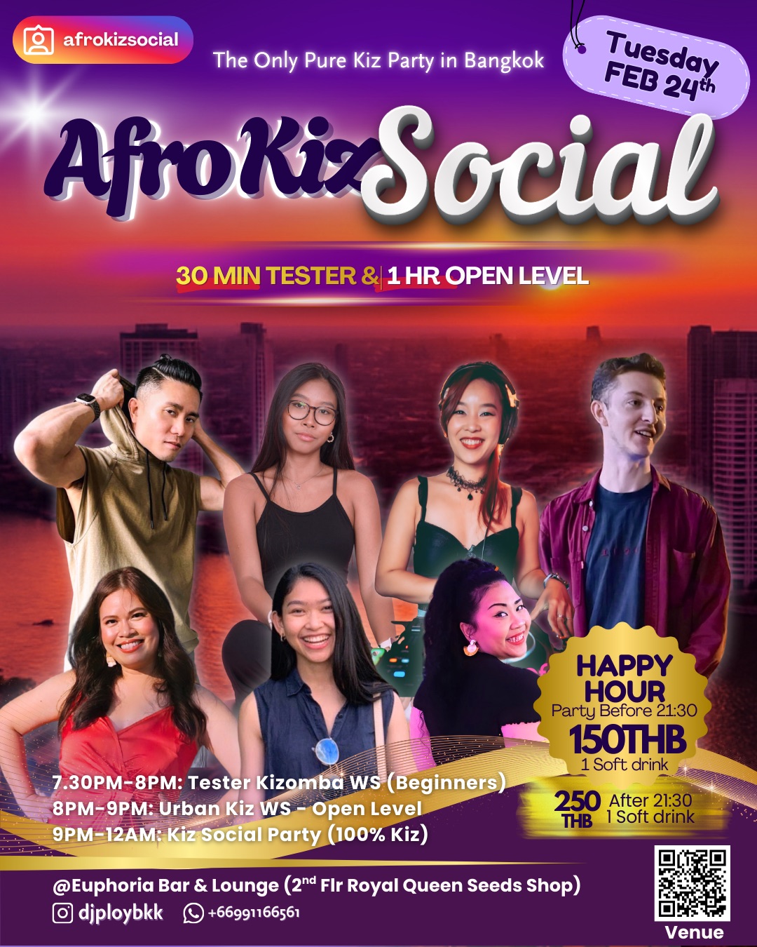 AfroKiz Social 2 Kiz Workshops