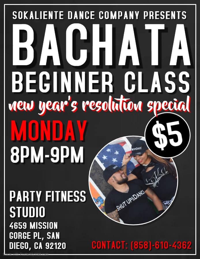 Urban Bachata Monday Classes