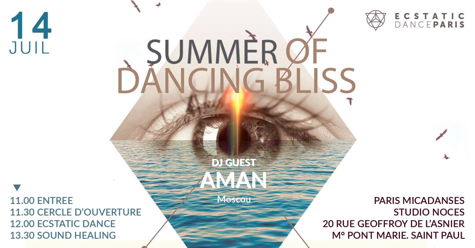 Ecstatic Sunday Dance*** Hypnotic dance avec DJ Aman