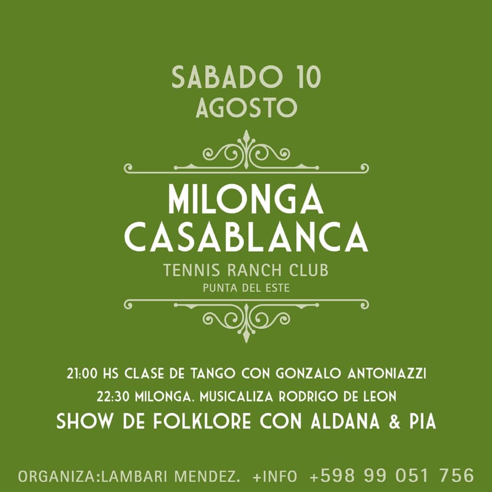 Milonga CASABLANCA