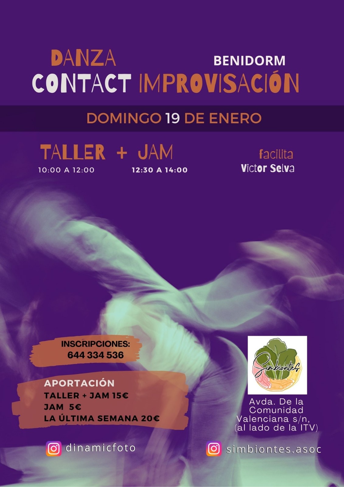 TALLER + JAM CONTACT IMPRO
