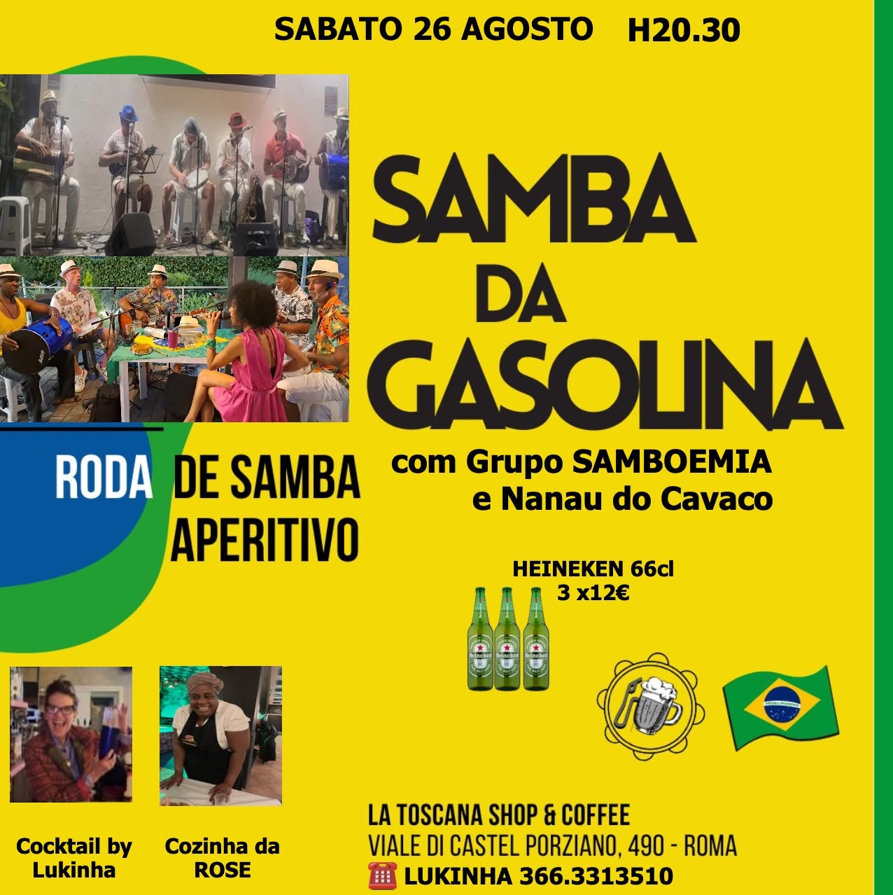 SAMBA DA GASOLINA !