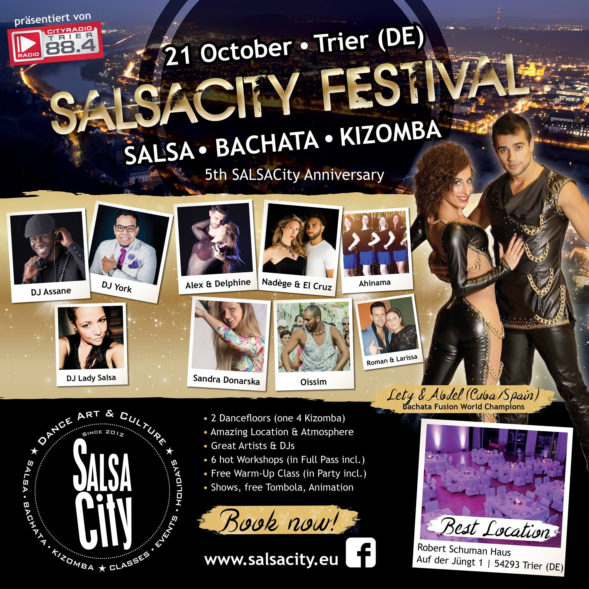 MINI Urlaub - Bachata & Dinner an der Mosel