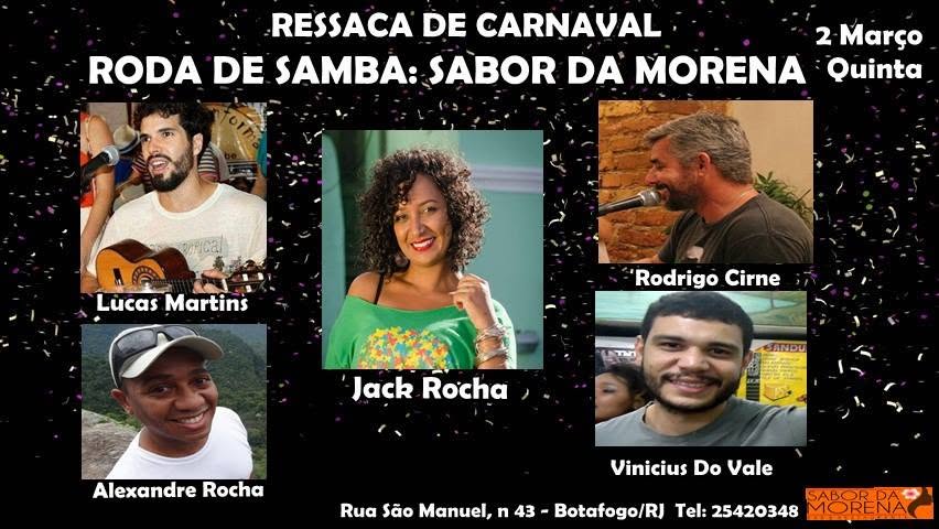 2 de Março > Ressaca de Carnaval : Sabor da Morena