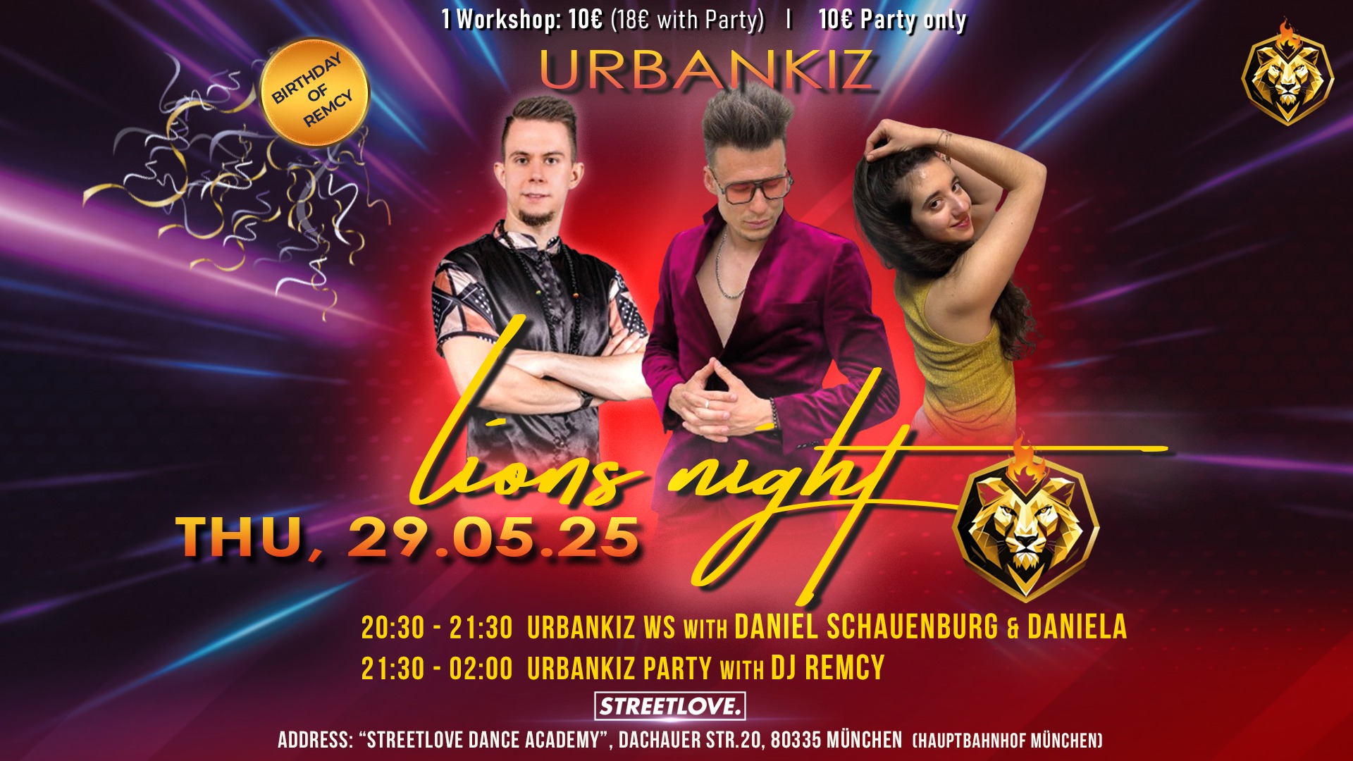 URBANKIZ Night by LionsNight in München