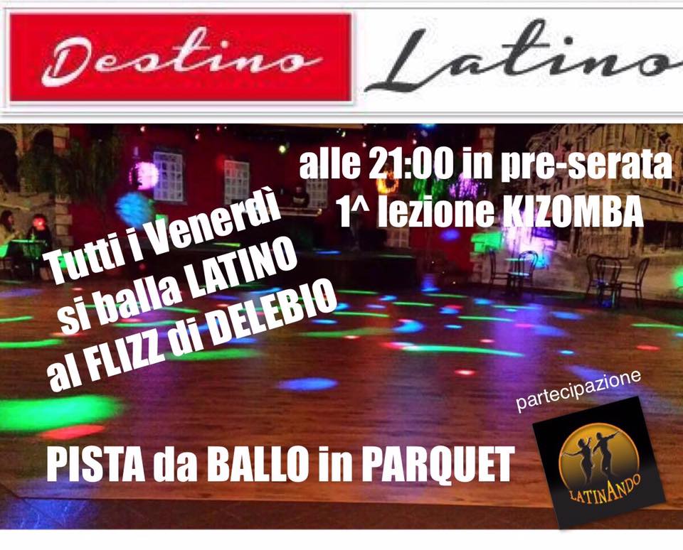TUTTI I VENERDI' SI BALLA LATINO -1' lezione KIZOMBA