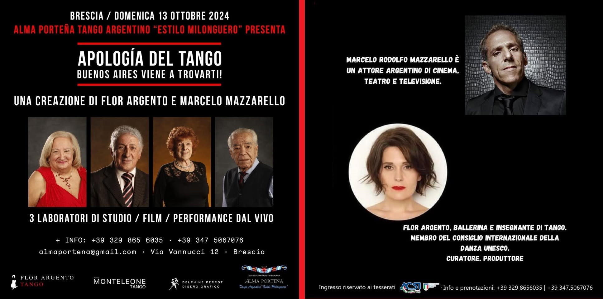 Buenos Aires viene a trovarti! Studio, film, performance e Milonga .Tdj El Pibe Vinilo