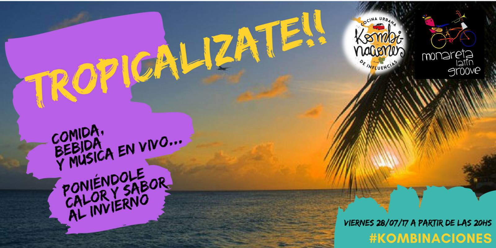 Tropicalizate en la Kombi!