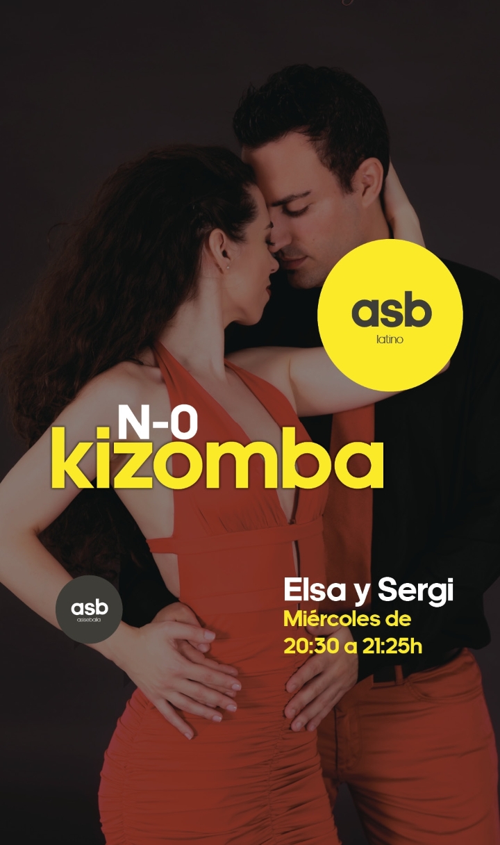 Aprende KIZOMBA - Asisebaila Dance Studio con Elsa&Sergi Kizomba Barcelona
