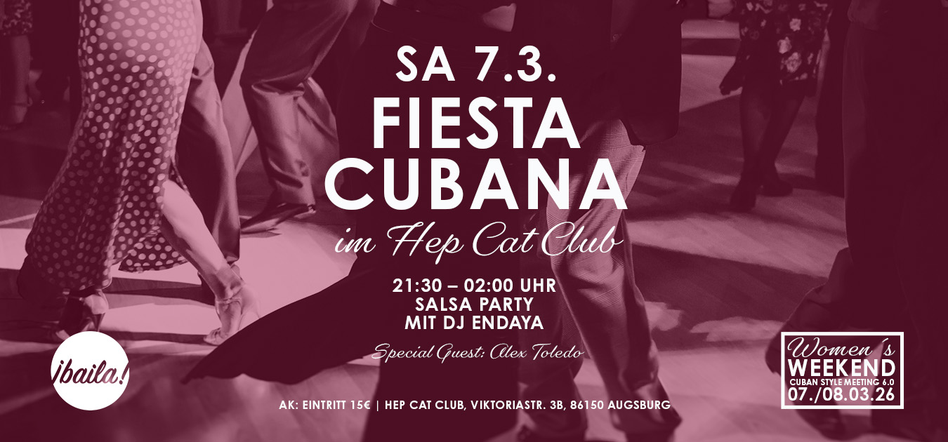 Fiesta Cubana im Hep Cat Club β’ Salsa Party mit DJ Endaya