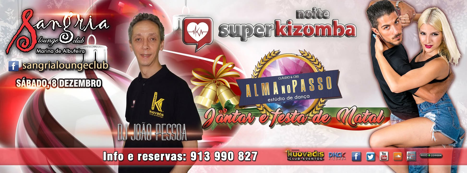 Jantar & Festa de NATAL - Escola Alma no Passo ☆ 8 de Dezembro