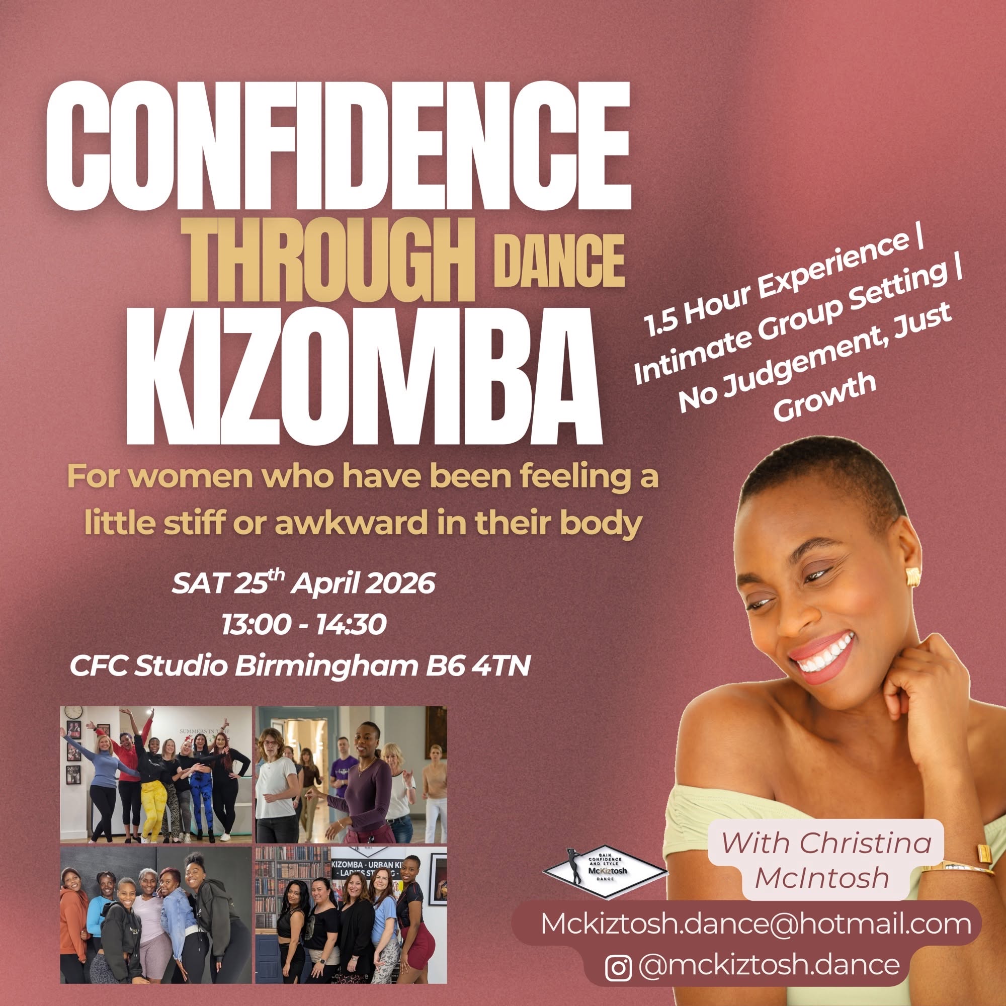 Confidence Through Kizomba Workshop- Birmingahm