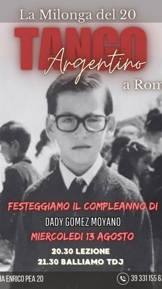 MER 13 08 25 CUMPLE DI EDO ALLA DEL 20