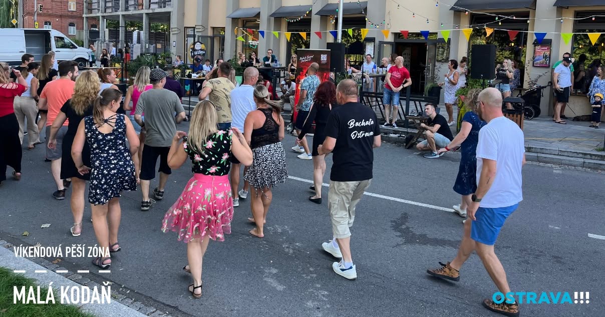 Tančírna: Bachata Ostrava a Open air tančírna Ostrava