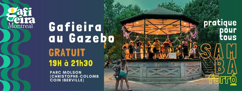 Pratique au Gazebo - Samba et forró