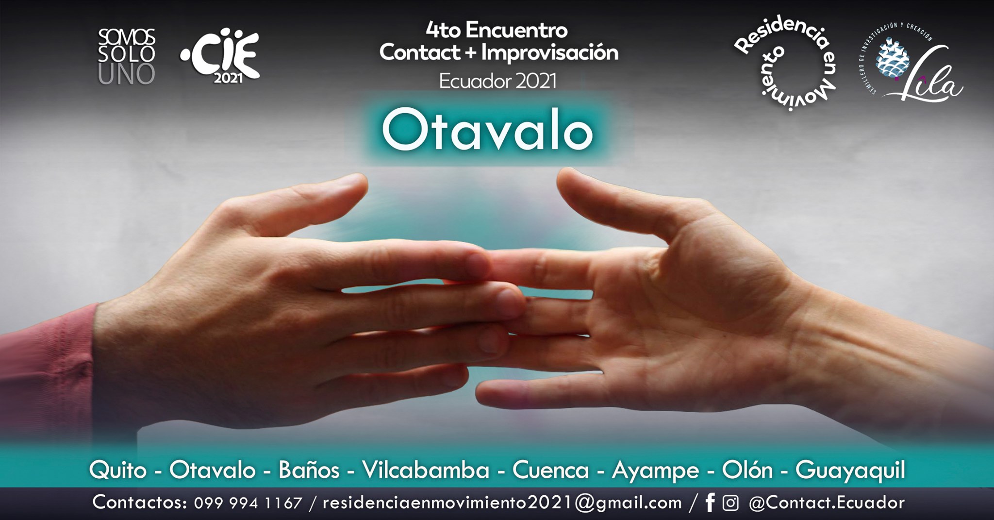 Residencia en movimiento Contac+Improvisación Otavalo