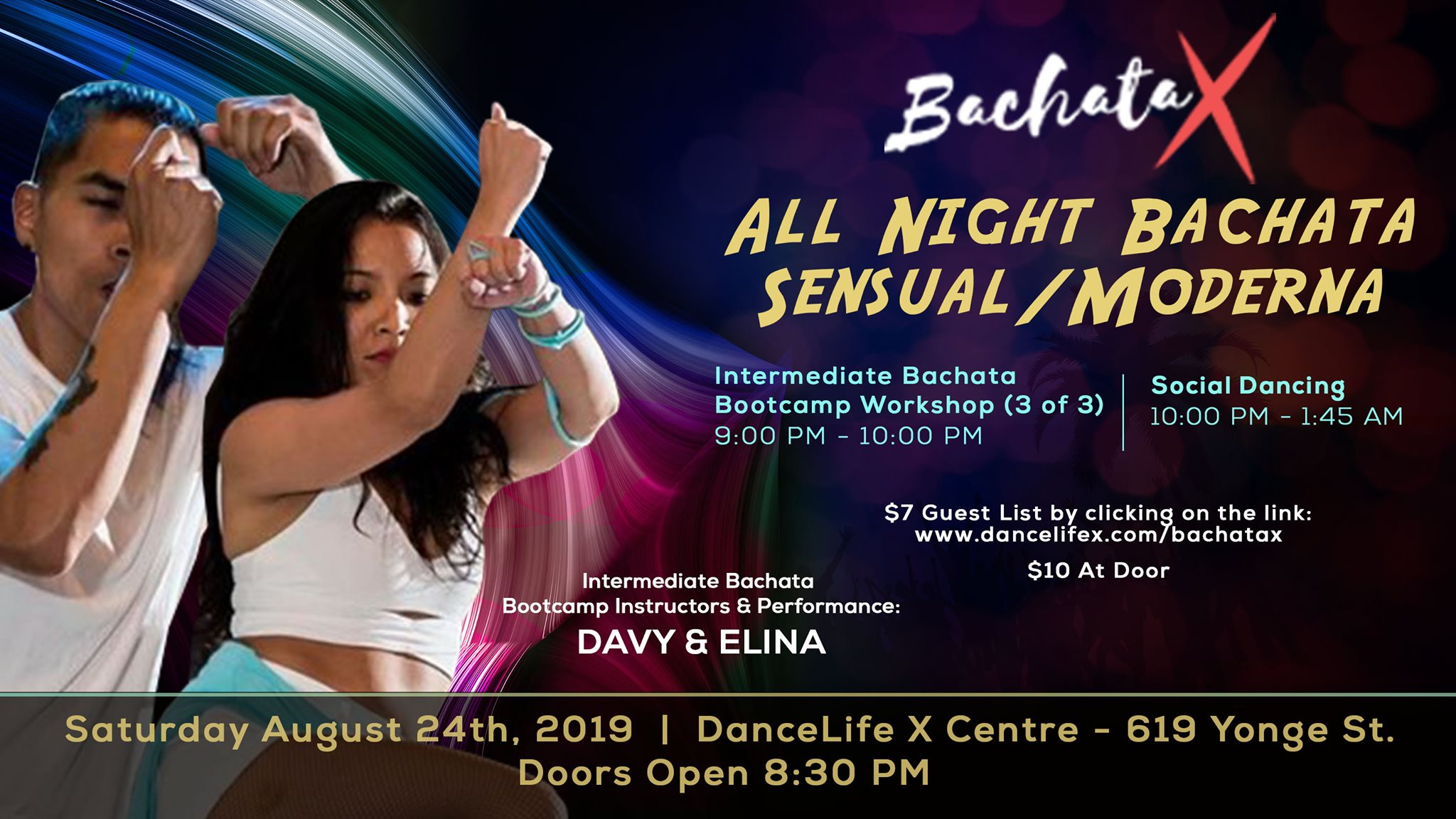 Bachata X: All Night Bachata Sensual Moderna