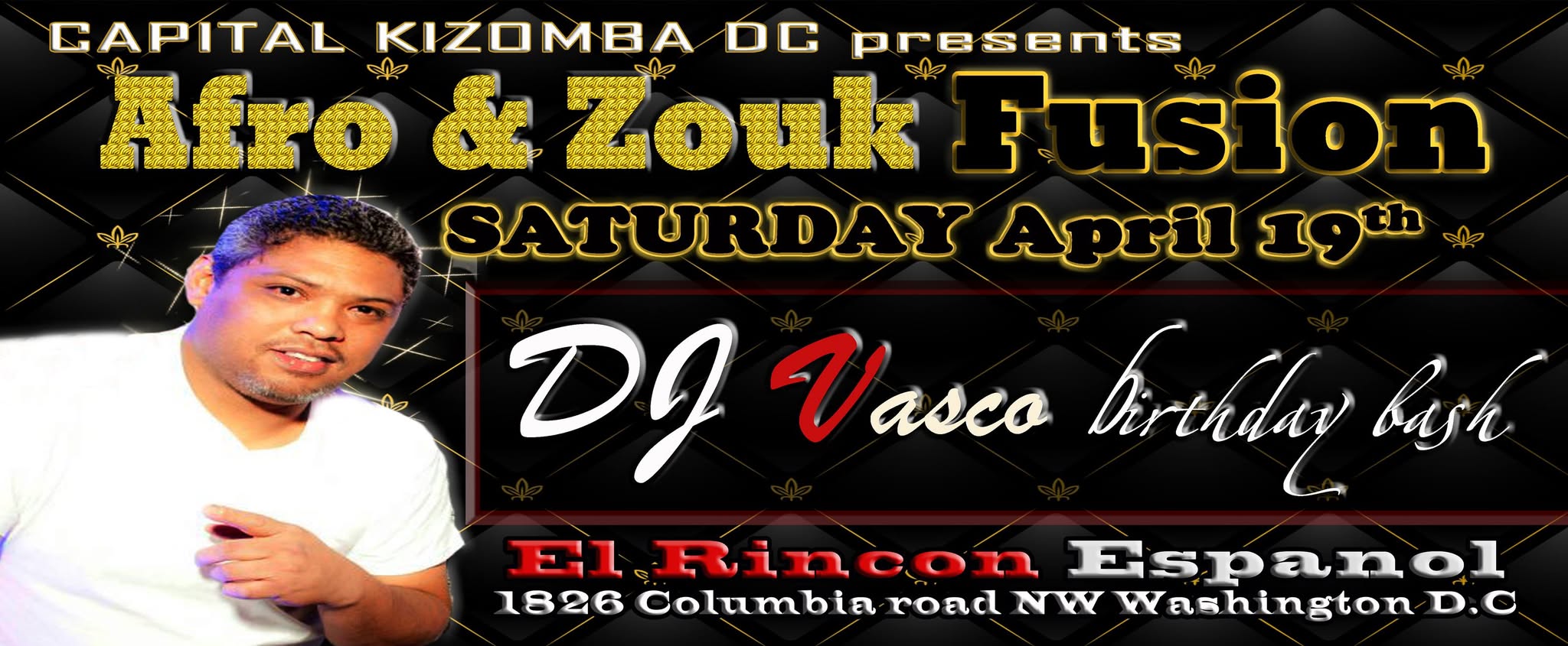 AFRO & ZOUK FUSION: "Dj VASCO BIRTHDAY CELEBRATION"