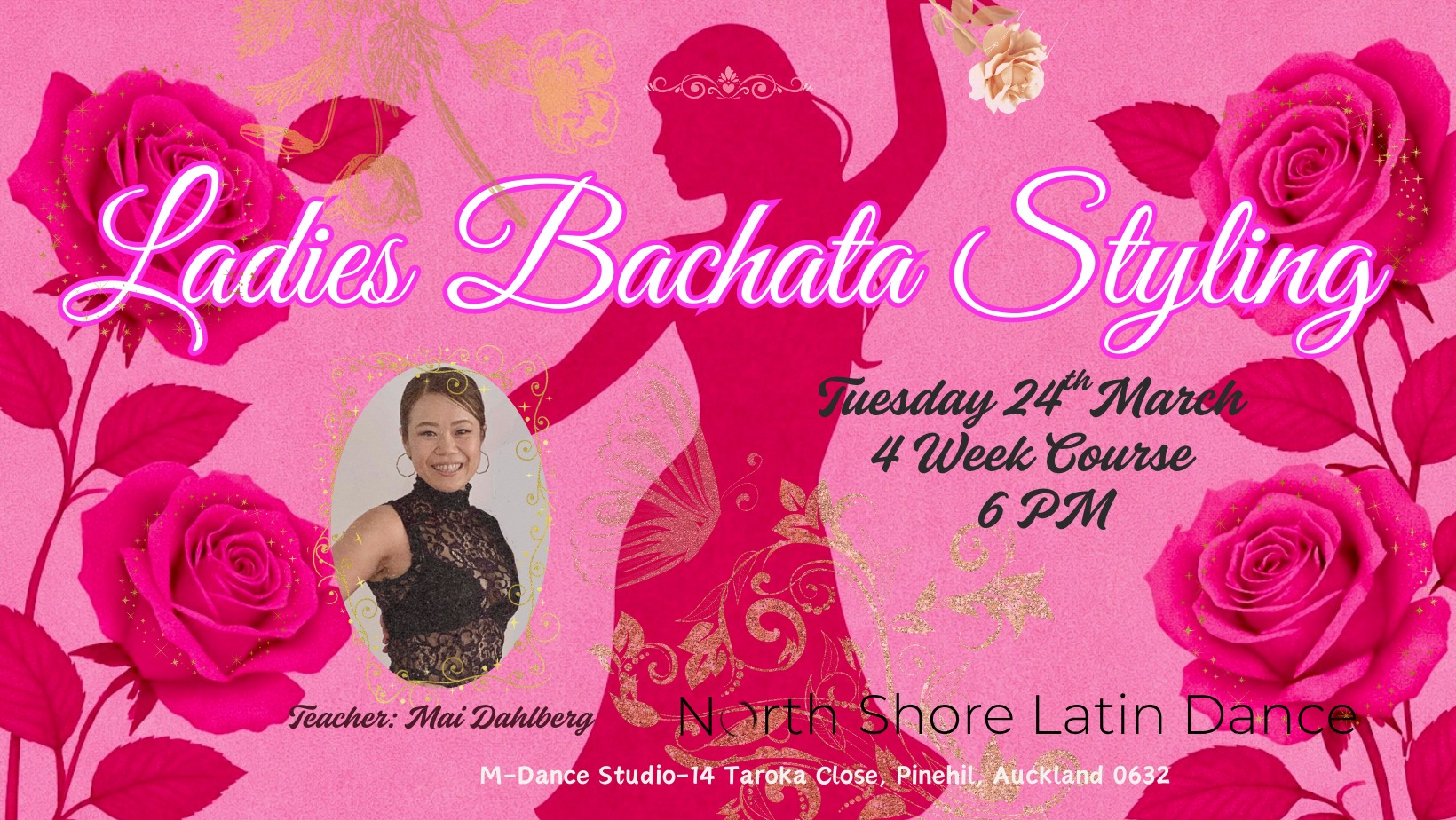 Tuesday Ladies BACHATA Styling 4 week course