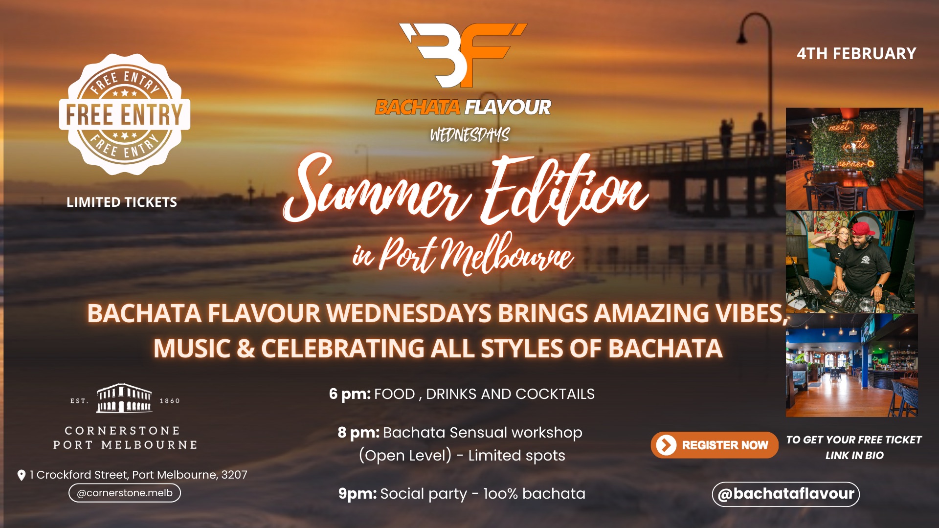 Bachata Flavour Wednesdays - FREE Opening Night