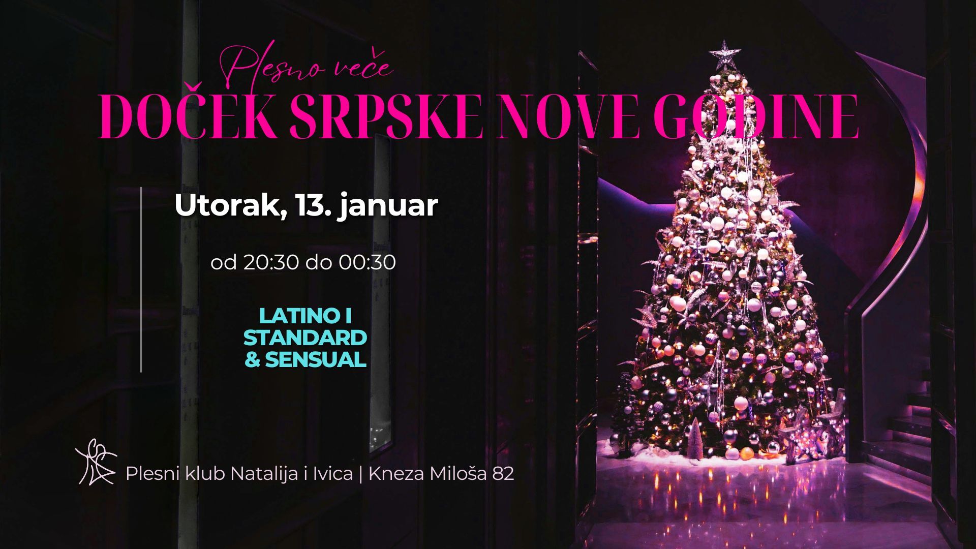 🎉 DOČEK SRPSKE NOVE GODINE - Latino, Standard & Sensual 🎉