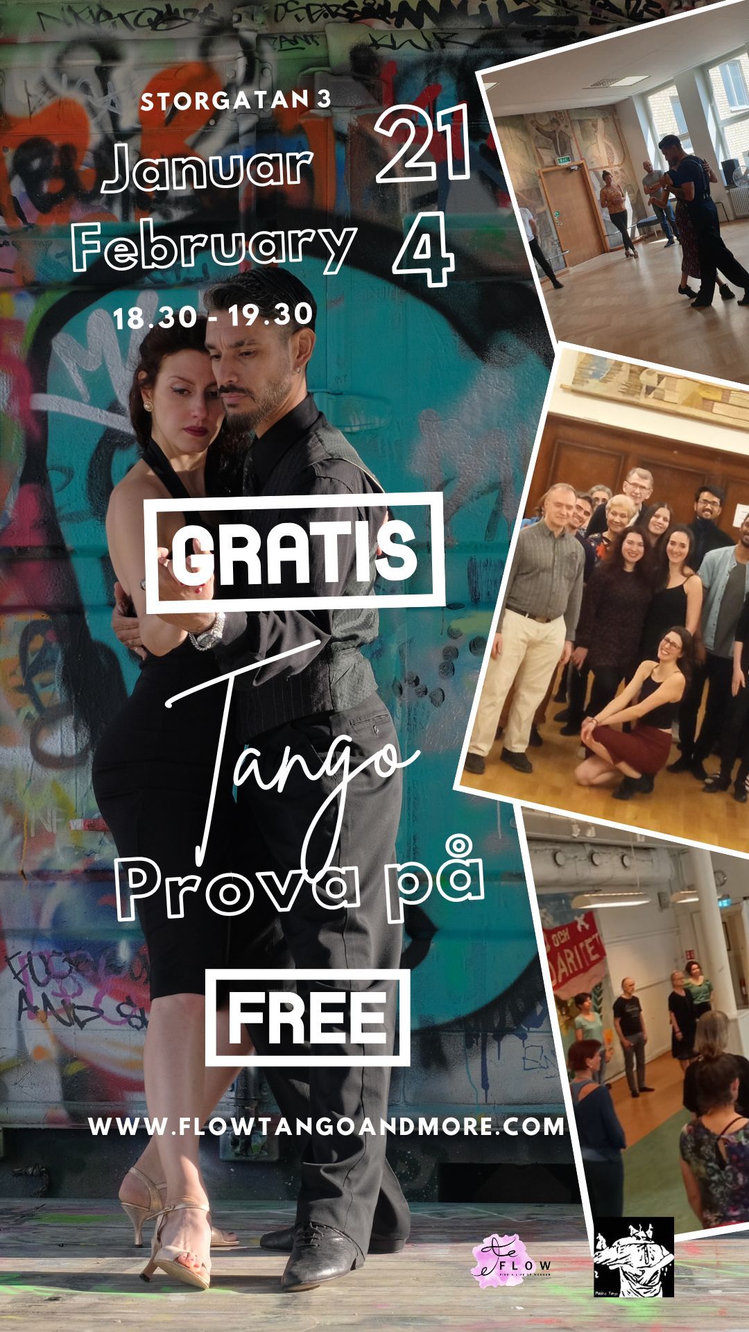 Gratis Free tango prova på i(n) Haga