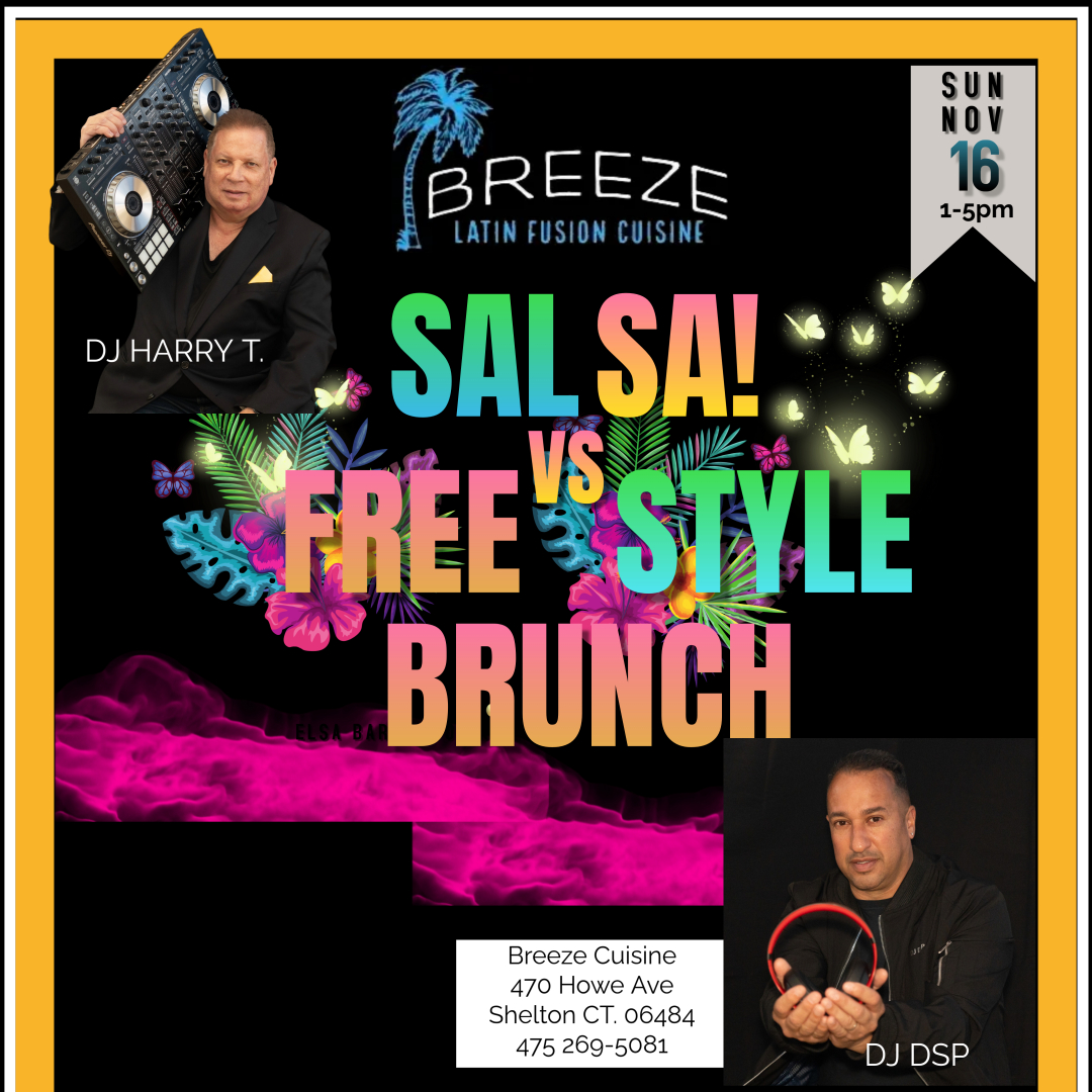 Salsa meets Freestyle Brunch at Breeze Cuisine