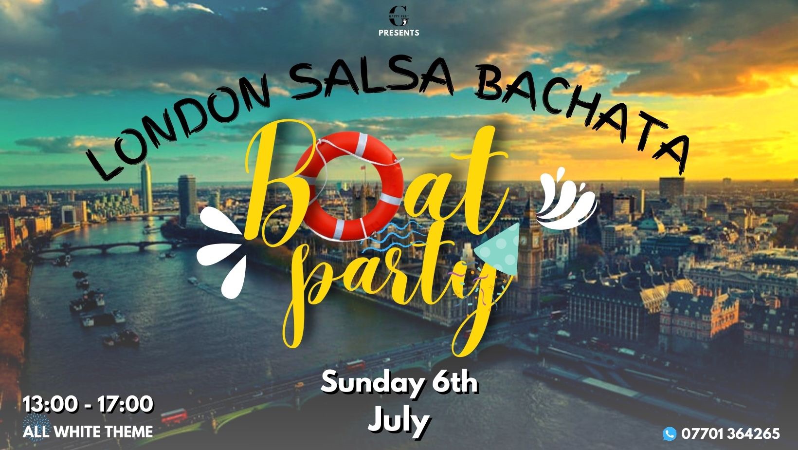 London Salsa Bachata Boat Party