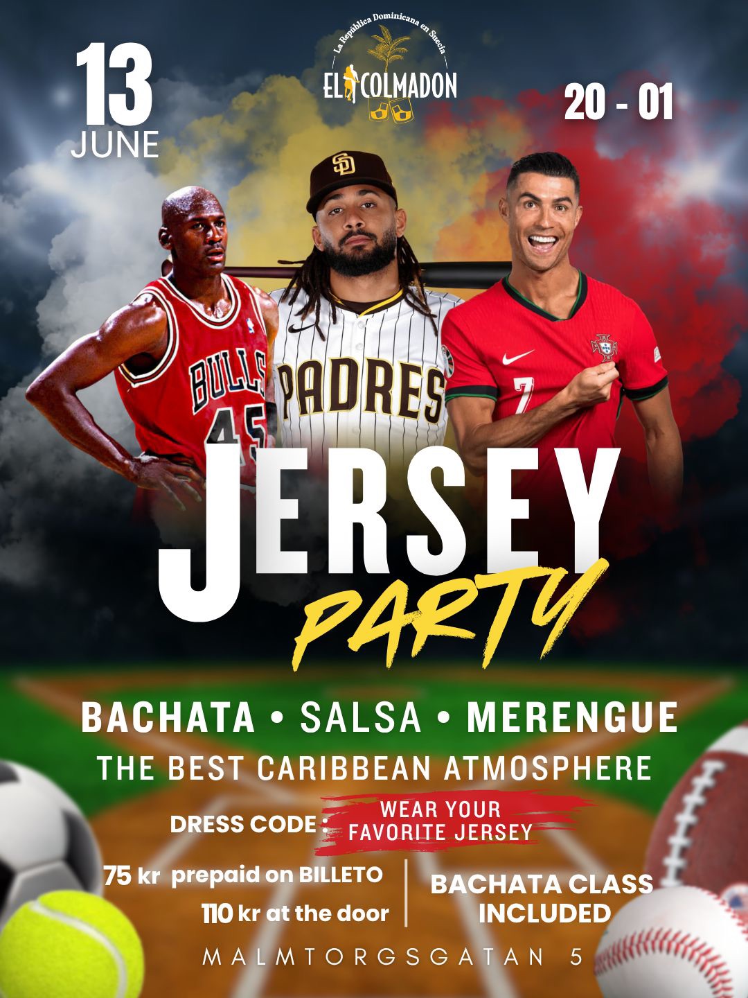 El COLMADON PRESENTS: EL JUNTE LATINO- Jersey Party