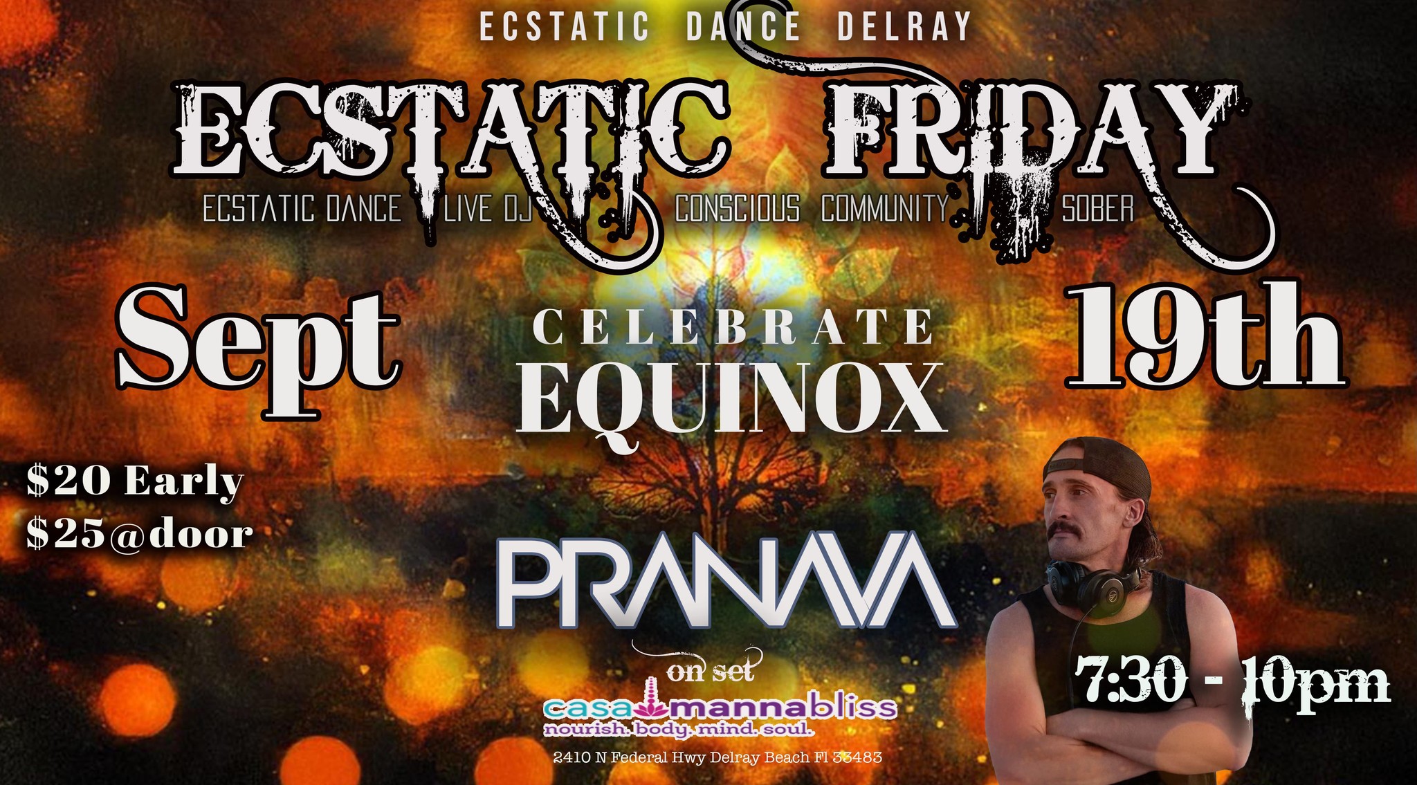 Ecstatic Dance w Live DJ Pranava