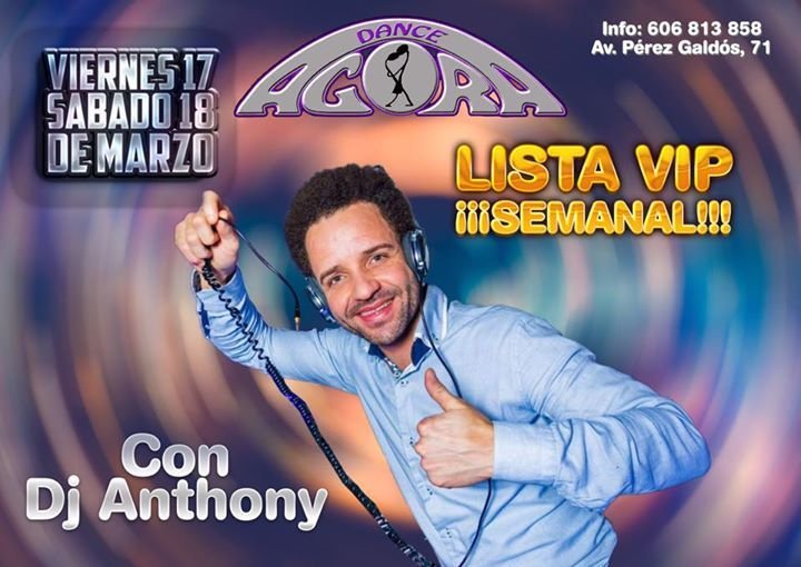 Fiesta del baile social y lista vip viernes 17 y sábado 18 de marzo