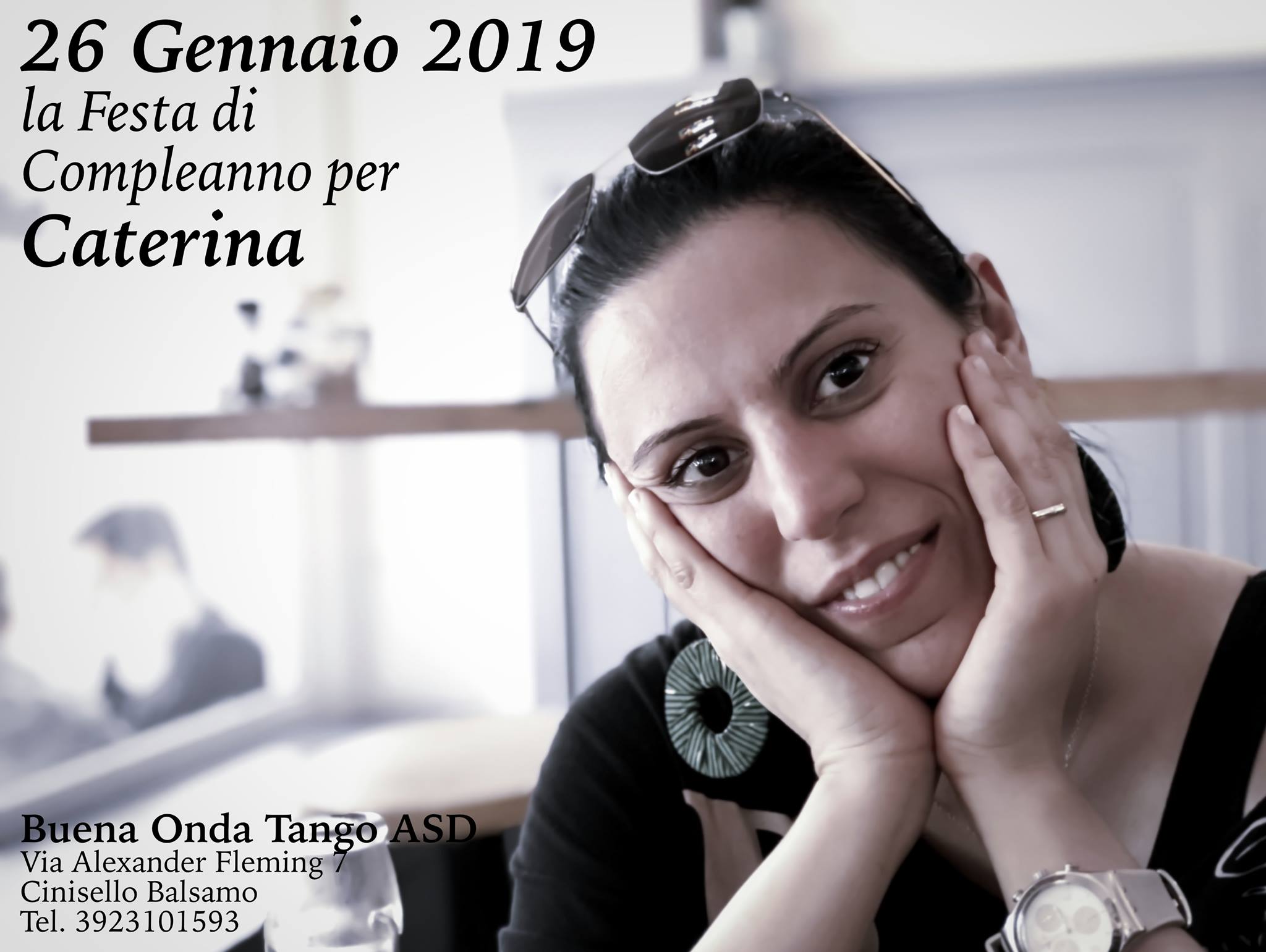 Milonga per il compleanno di Caterina! Salvatore Bertuccelli TDJ