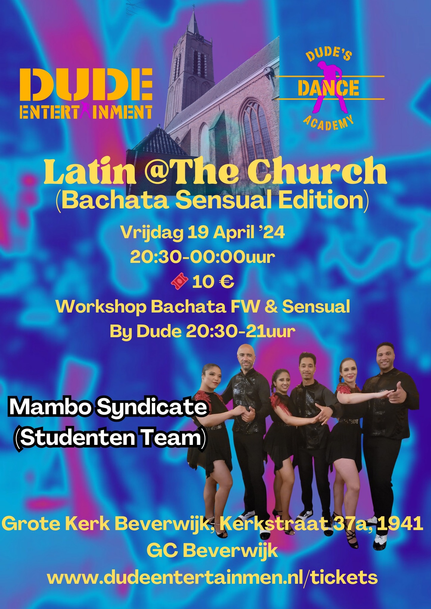Latin @The Church (Bachata Sensual Edition) Beverwijk