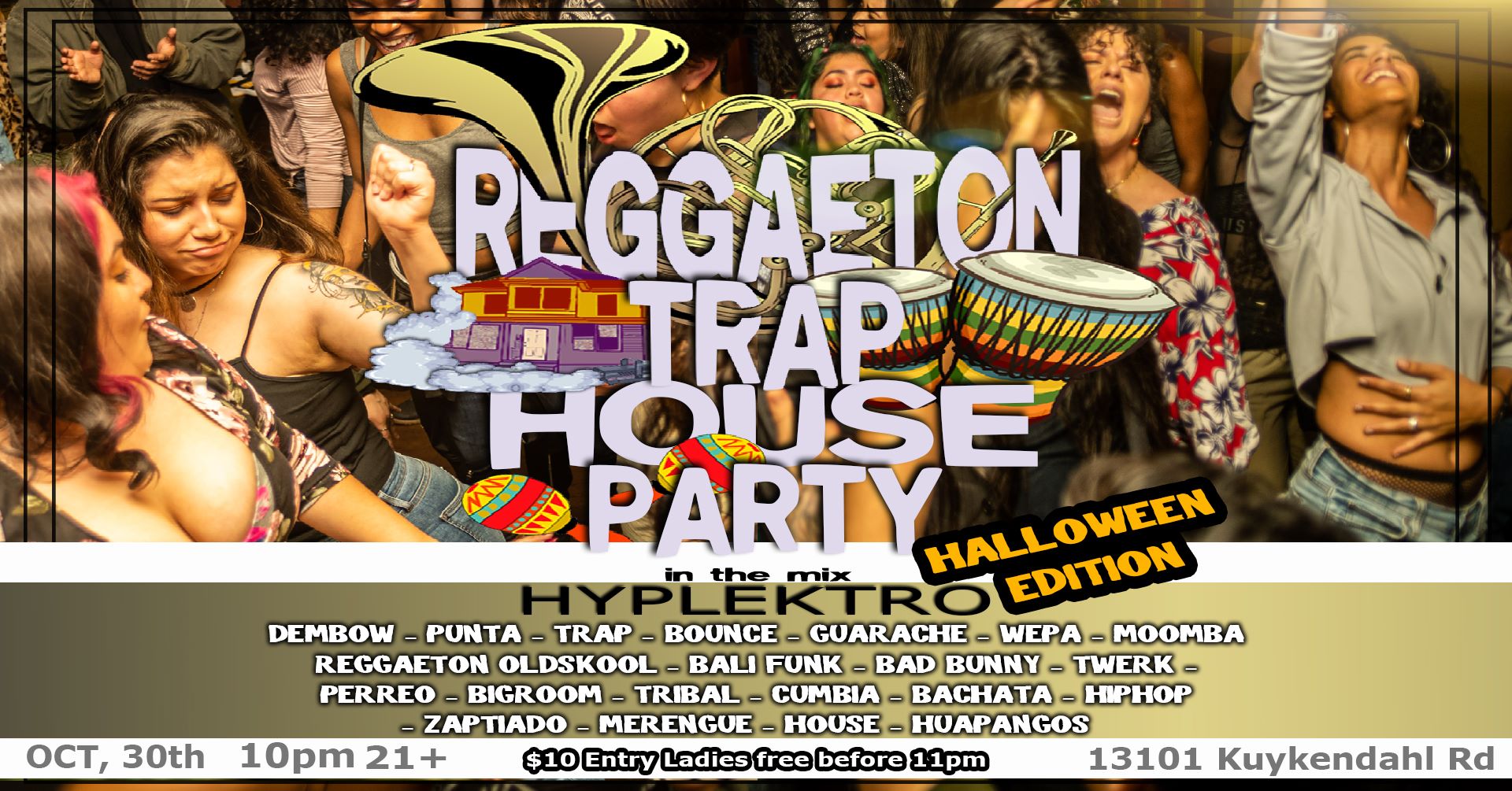 REGGAETON TRAP HOUSE PARTY (HALLOWEEN EDITION)