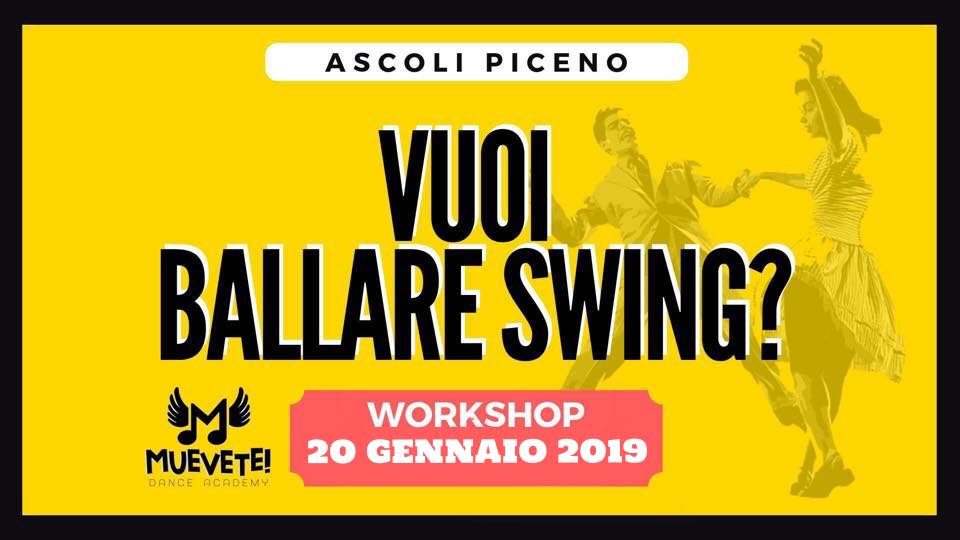 Vuoi ballare swing? Workshop Lindy Hop