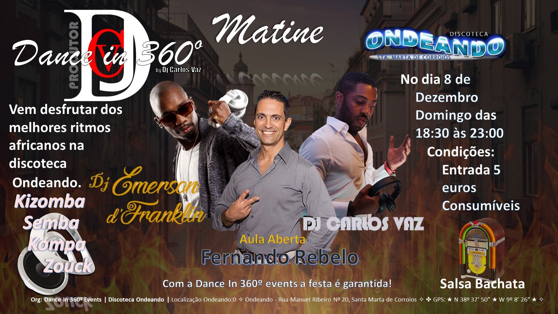 Matine Dance In 360 events