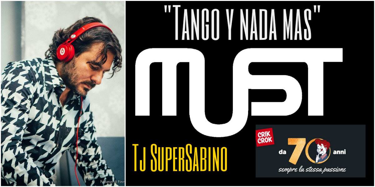 MUST Milonga Tj SuperSabino - Domenica 1 Dicembre 2019