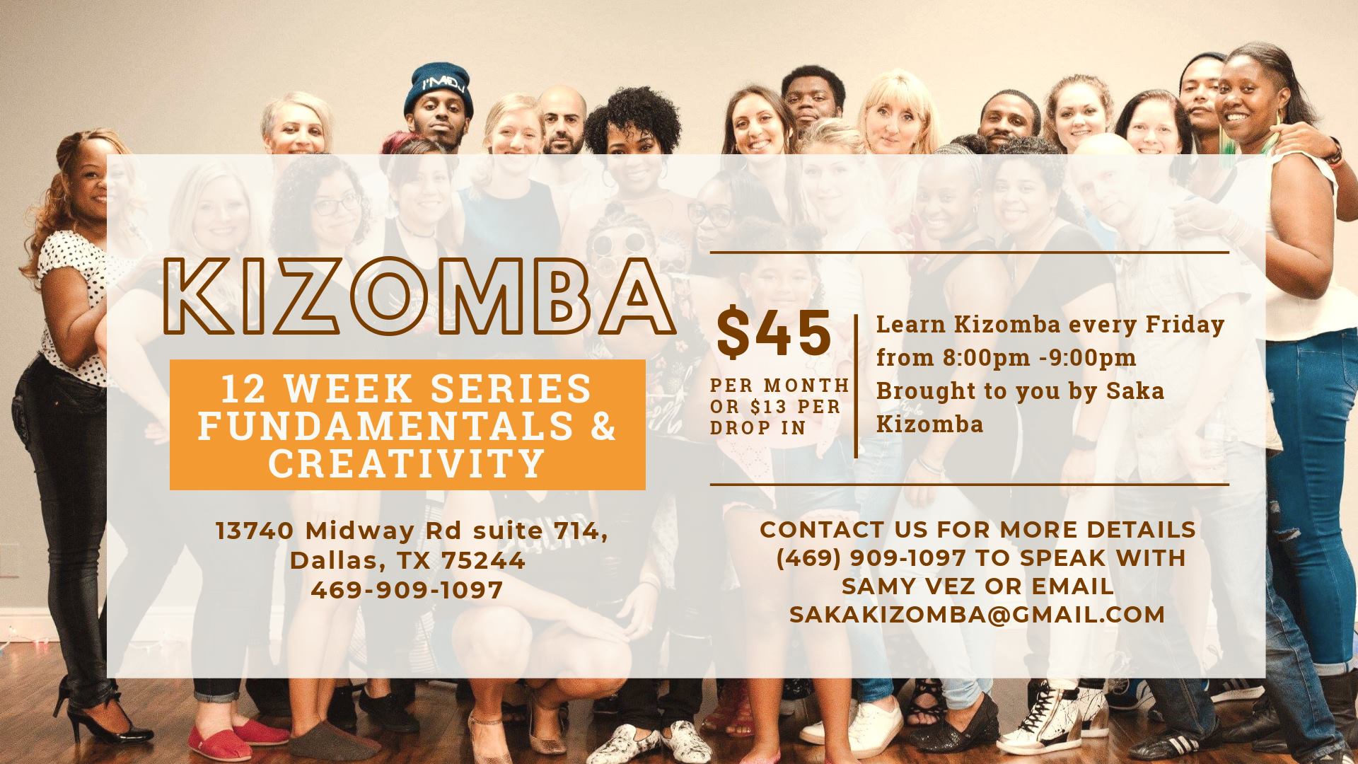 Kizomba Fundamentals and Creativity