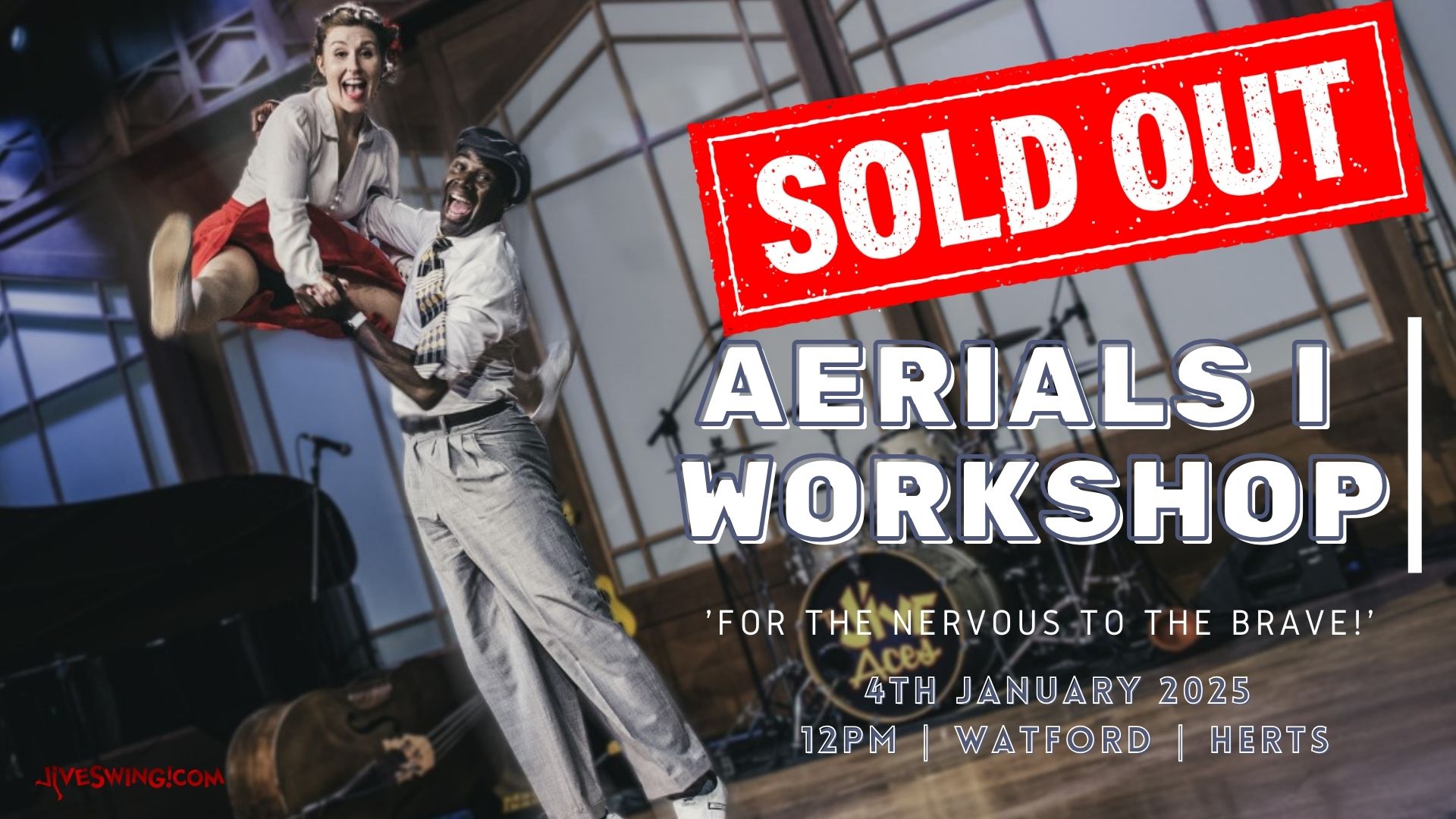 Swing Dance Aerials I - For the Nervous to the Brave!