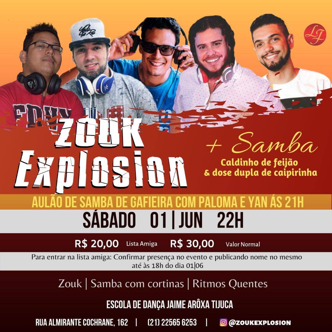 Zouk Explosion - Edição + Samba