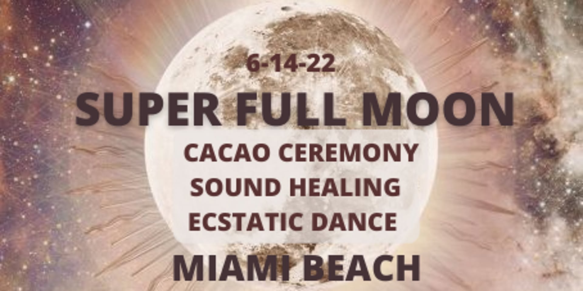 Super Full Moon Cacao Ceremony, Sound Healing & Drum Circle with Jen Rose