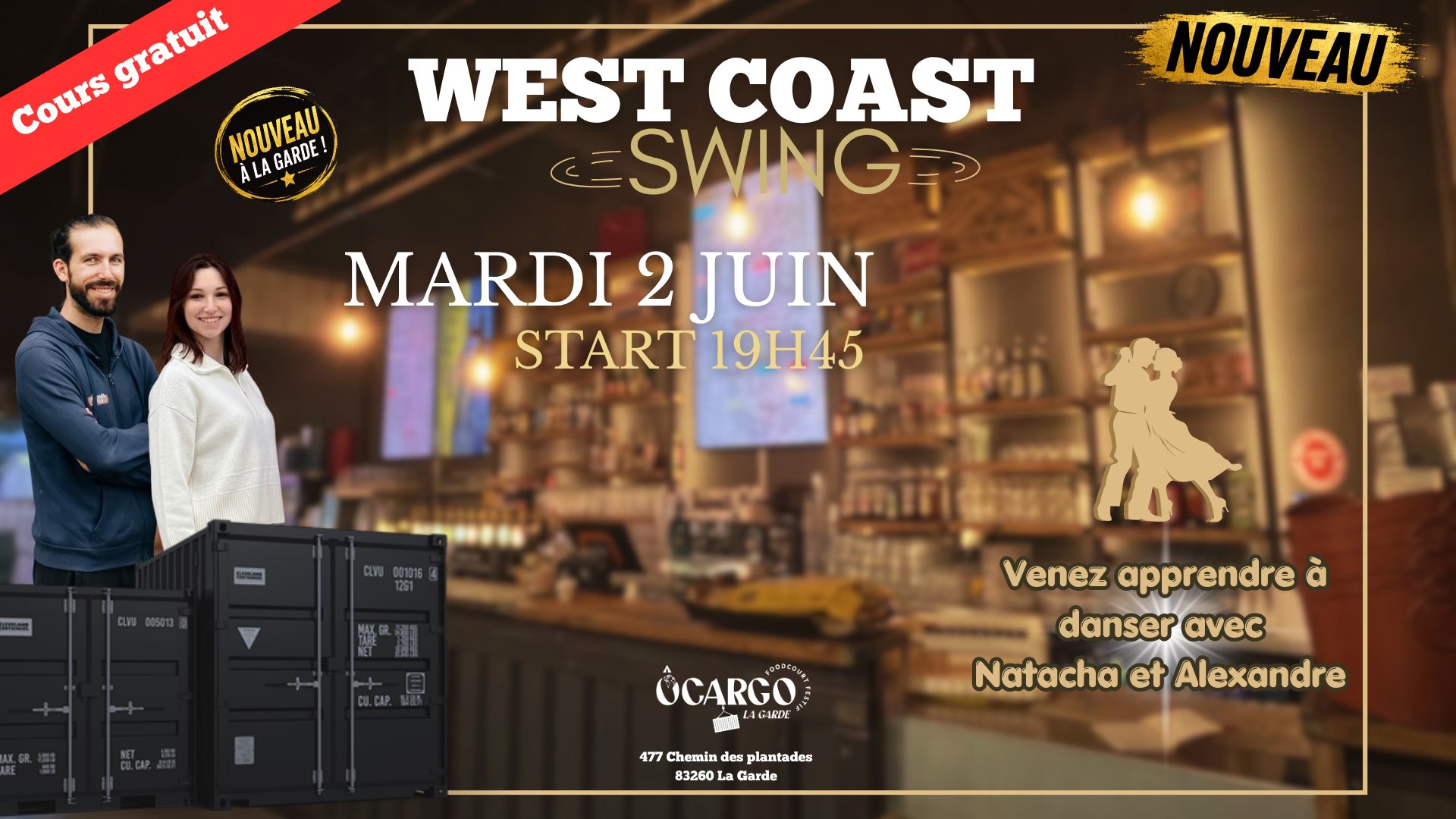 NOUVEAU - SOIRÉE WEST COAST SWING