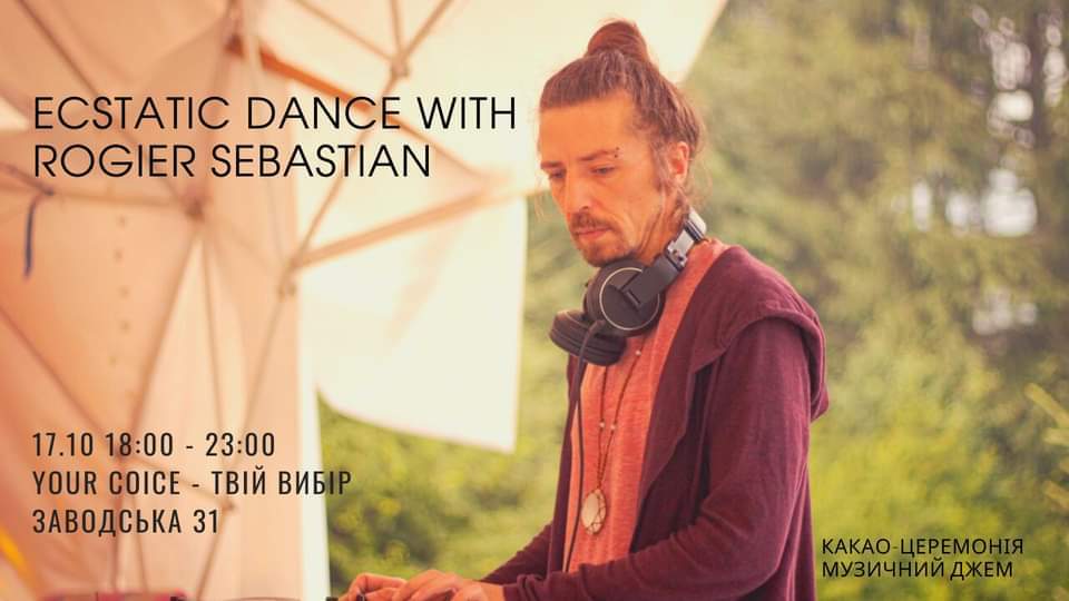 Ecstatic Dance with DJ Rogier Sebastian (The Netherlands)