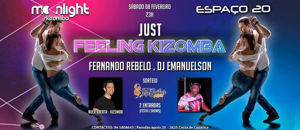 Moonlight Kizomba - "Just FEELING KIZOMBA" - Espaço 20