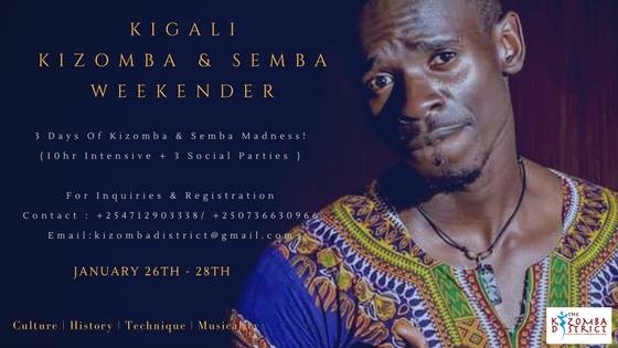 Kigali Kizomba & Semba Weekender